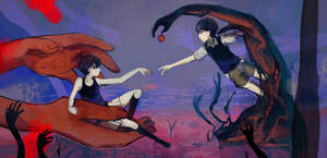 Omori The Creation Of Adam Wallpaper