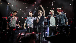 One Direction Live On Stage Wallpaper