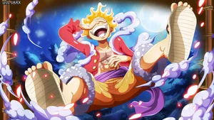 One Piece Character Laughing 5k Wallpaper