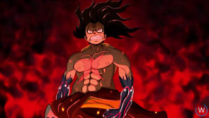 One Piece Live Angry Muscular Wallpaper