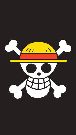 One Piece Symbol Straw Hat Wallpaper