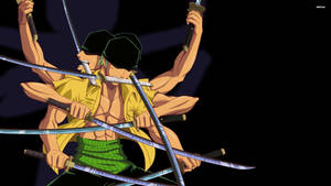 One Piece Zoro 4k Sword Illusion Wallpaper