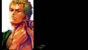 One Piece Zoro Hd Adusting Earrings Wallpaper