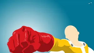 One Punch Man Minimalist Wallpaper