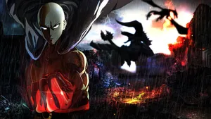 One Punch Man Saitama Wallpaper