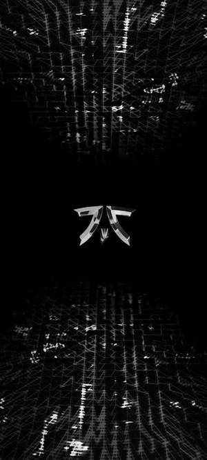 Oneplus 9 Pro Displaying Vibrant Fnatic Logo Wallpaper