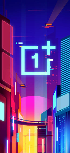 Oneplus City Lights Art Wallpaper