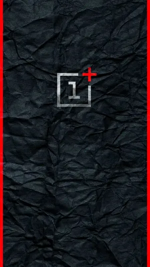 Oneplus Nord Logo On Crumple Wallpaper