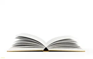 Open Book Pages Up Wallpaper