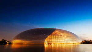 Opera House In Beijing Wallpaper