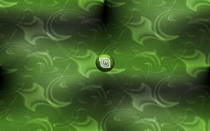Operating System Linux Mint Logo Abstract Swirl Wallpaper