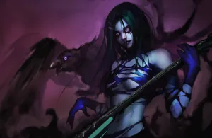 Ophelia Brutal Legend Game Wallpaper