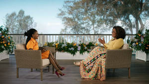 Oprah Winfrey Interview With Amanda Gorman Wallpaper