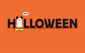 Orange Halloween Macbook Wallpaper