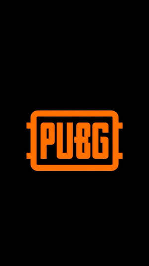 Orange Pubg Lover Logo Wallpaper