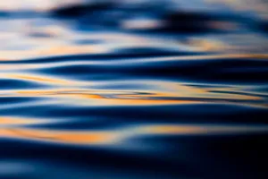 Orange Sunset Water Wallpaper