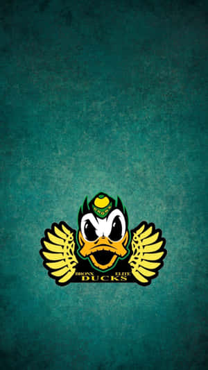 Oregon Ducks Football Team In Action Wallpaper