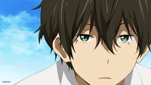 Oreki Houtarou Sleepy Wallpaper