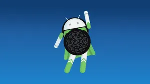 Oreo - A Robot Flying In The Air Wallpaper