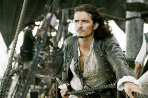 Orlando Bloom Plays Will Turner Wallpaper