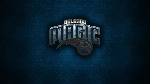 Orlando Magic In Criss Cross Metal Wallpaper