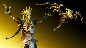 Oro Skeleton King And Skellon Wallpaper