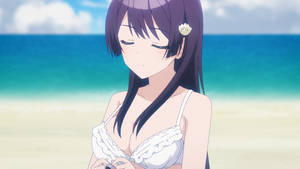 Osamake Shion In Bikini Wallpaper