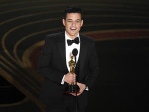 Oscar Best Actor Rami Malek Wallpaper