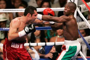Oscar De La Hoya Vs Mayweather Wallpaper