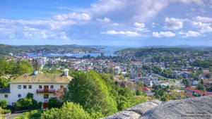 Oslo Village Suburbs Wallpaper