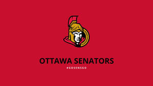 Ottawa Senators Red Poster Wallpaper