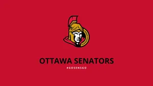 Ottawa Senators Red Poster Wallpaper