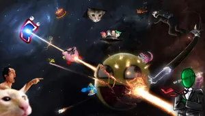 Out Of This World Meme Faces Wallpaper