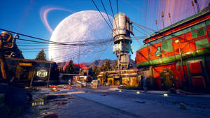 Outer Worlds Adventurous Gameplay Wallpaper