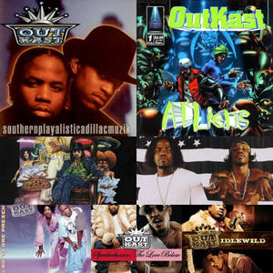 【楽天最安値に挑戦】 Hop Hip 90s Collage Art Album Outkast Wallpaper WallpapersOK | ミュージシャン
