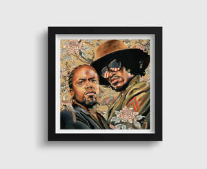 Outkast Big Boi Andrei 3000 Photo Frame Wallpaper