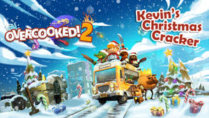 Overcooked 2 Kevin's Christmas Crackers Wallpaper