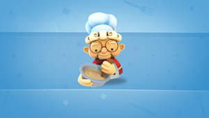 Overcooked Grandma Chef Wallpaper