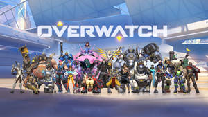 Overwatch All Heroes United Hd Wallpaper
