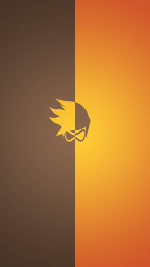 Overwatch Phone Brown Orange Tone Wallpaper