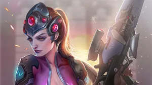 Overwatch's Widowmaker Wallpaper