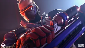 Overwatch Soldier: 76 Hd Wallpaper
