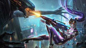 Overwatch Widowmaker - Sniper On The Hunt Wallpaper