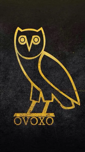 Ovoxo In Gold Wallpaper