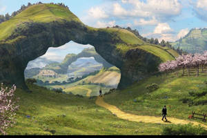 Oz The Great And Powerful Matte Painting Wallpaper