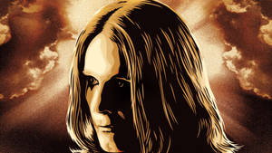 Ozzy Osbourne Caricature Wallpaper