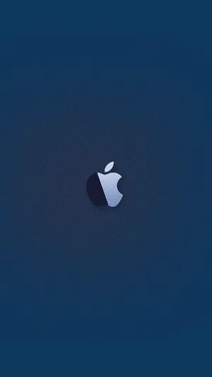 Pacific Blue Apple Logo Wallpaper Wallpaper