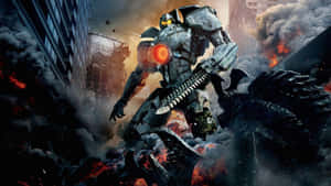 Pacific Rim Jaeger Battle Wallpaper