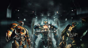 Pacific Rim Jaegers Readyfor Battle Wallpaper