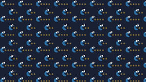 Pacman Cookie Monster Wallpaper